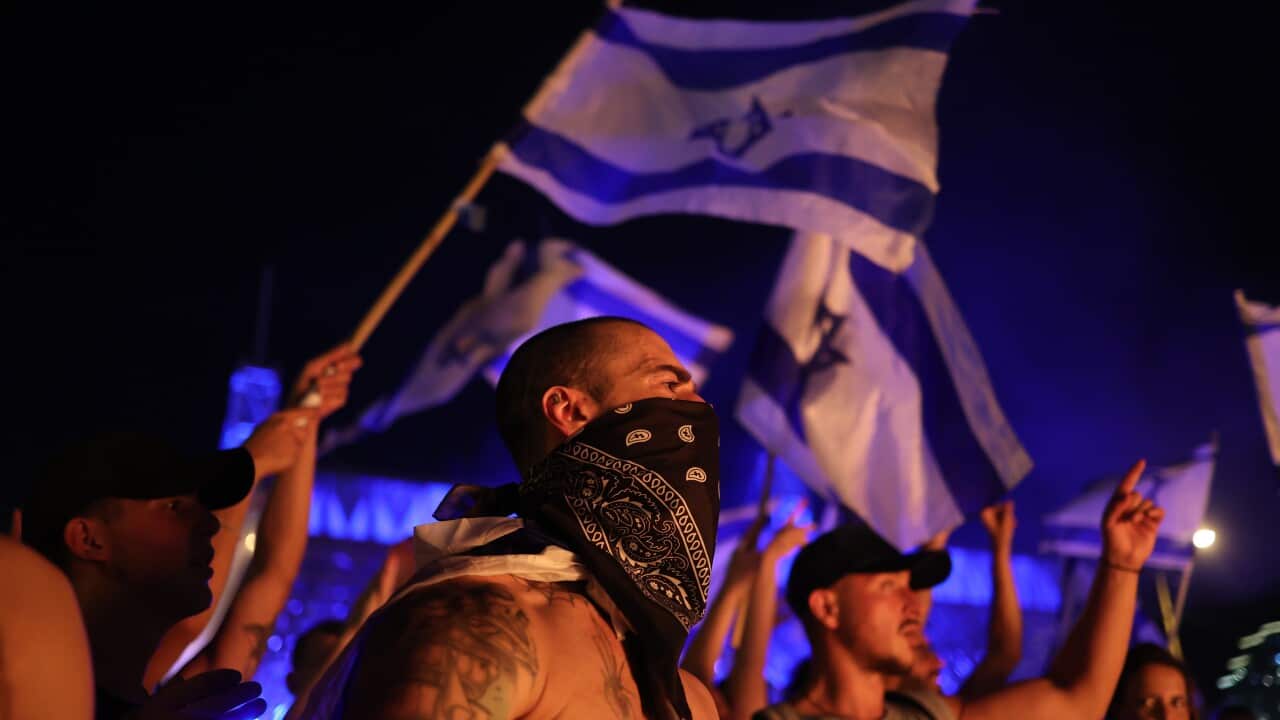 Anti-government protest in Israel