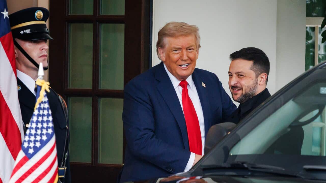 Trump-Zelenskyy meeting: US offers help with Ukraine's security in a peace deal