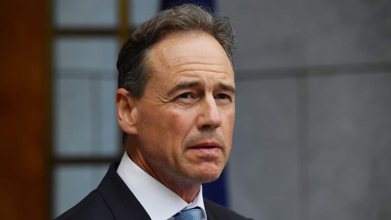 Federal Health Minister Greg Hunt.