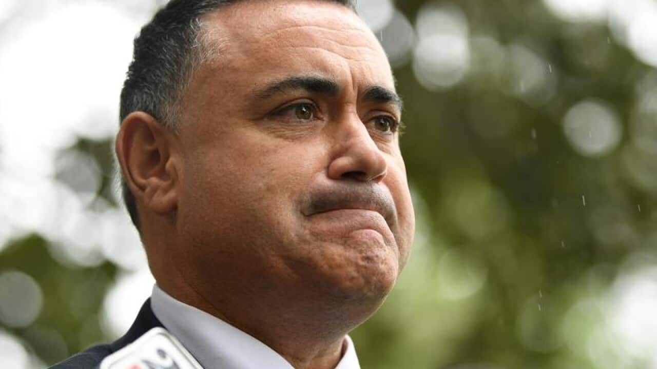 NSW Deputy Premier John Barilaro