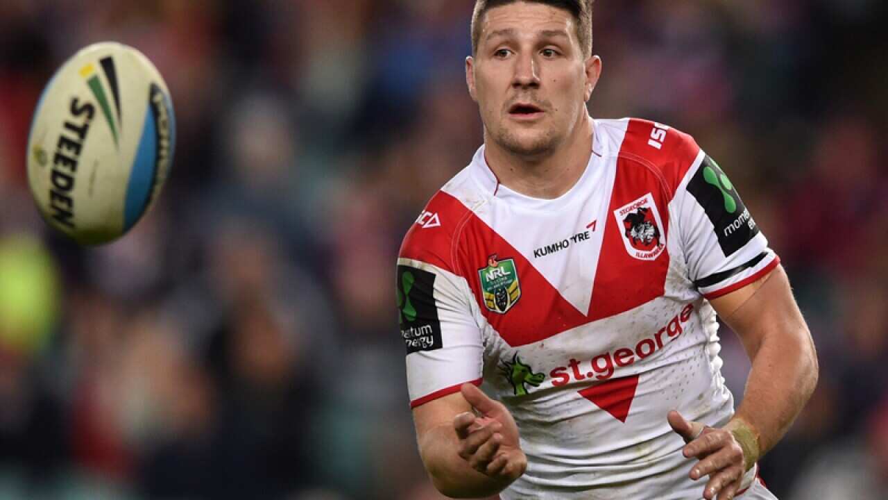 Gareth Widdop of the Dragons