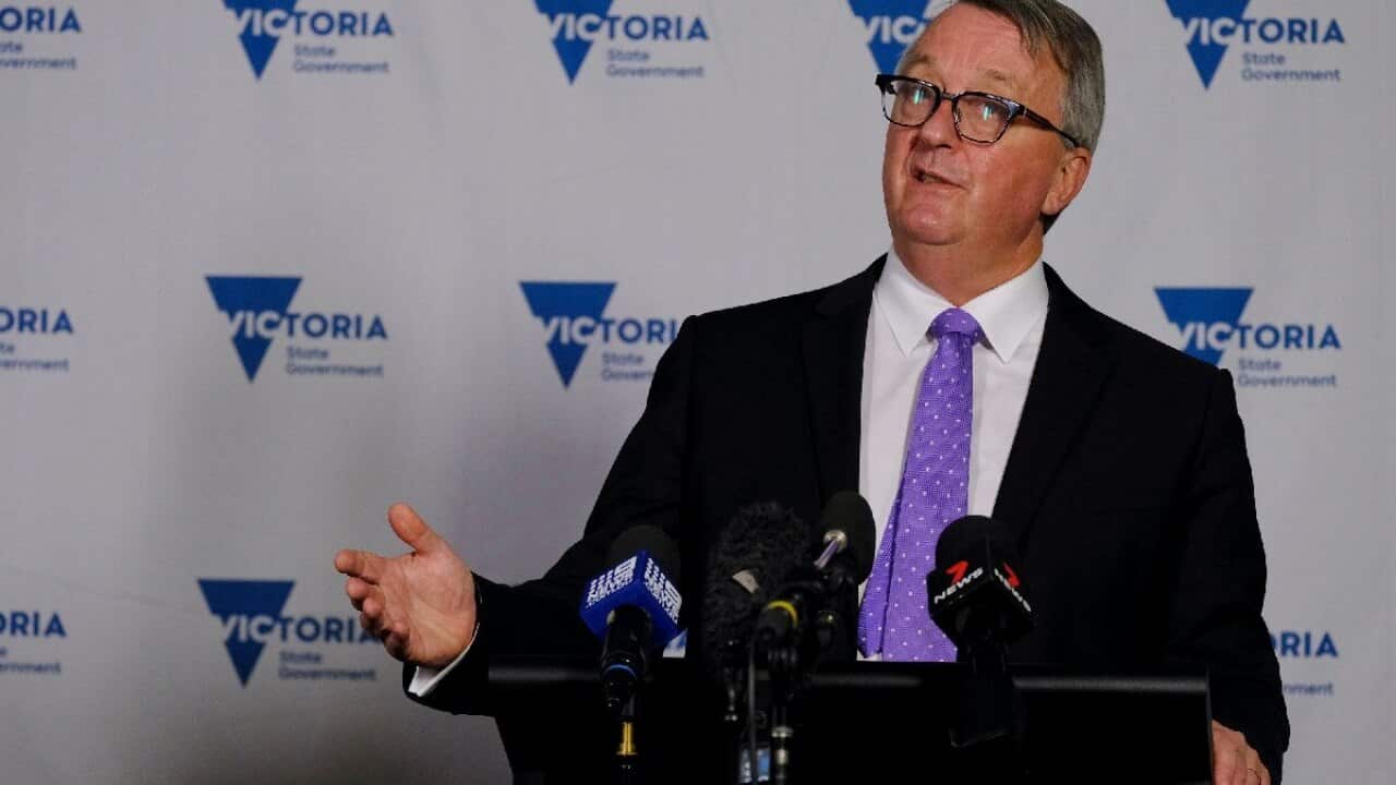 Victoria's Health Minister, Martin Foley.