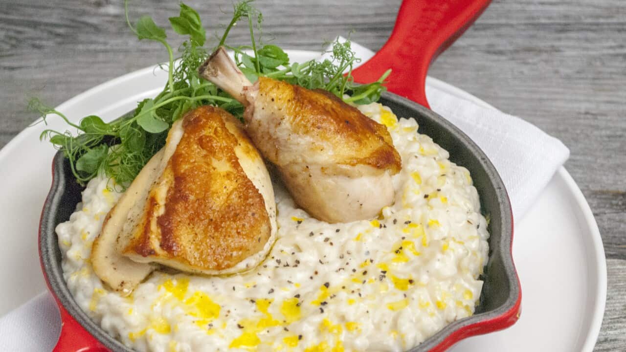 Cretan wedding risotto