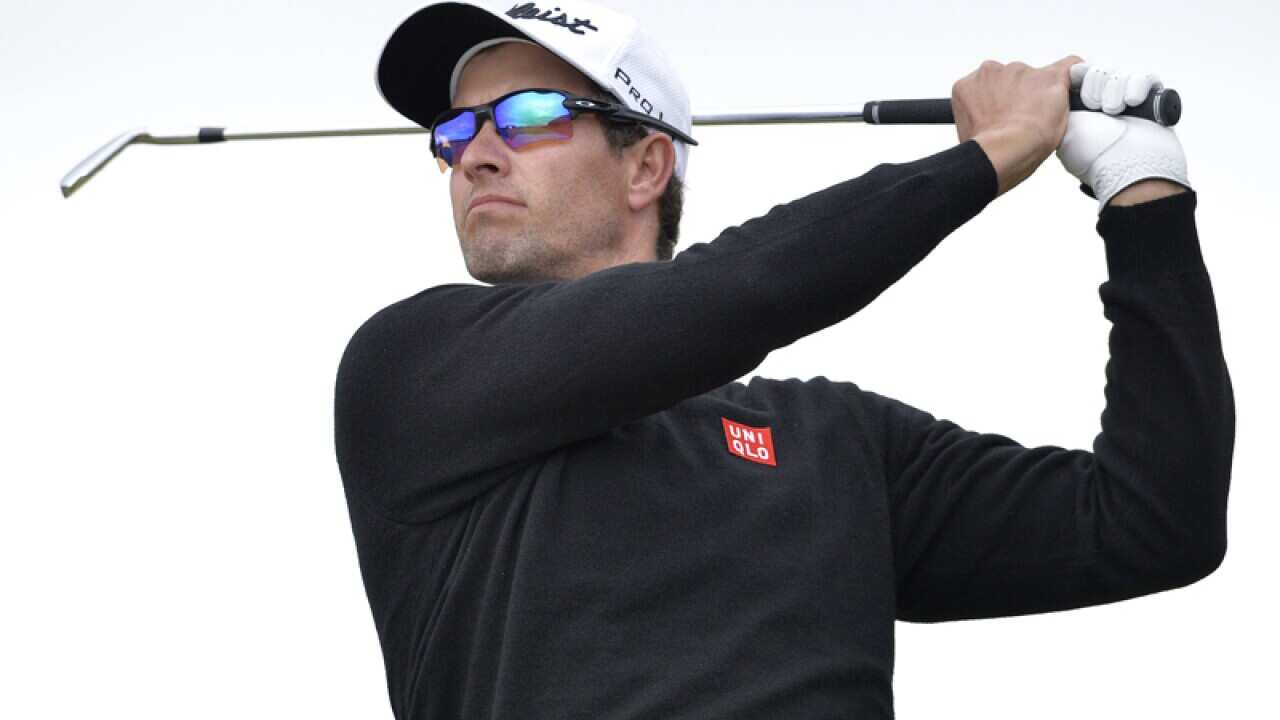 Australia's Adam Scott.
