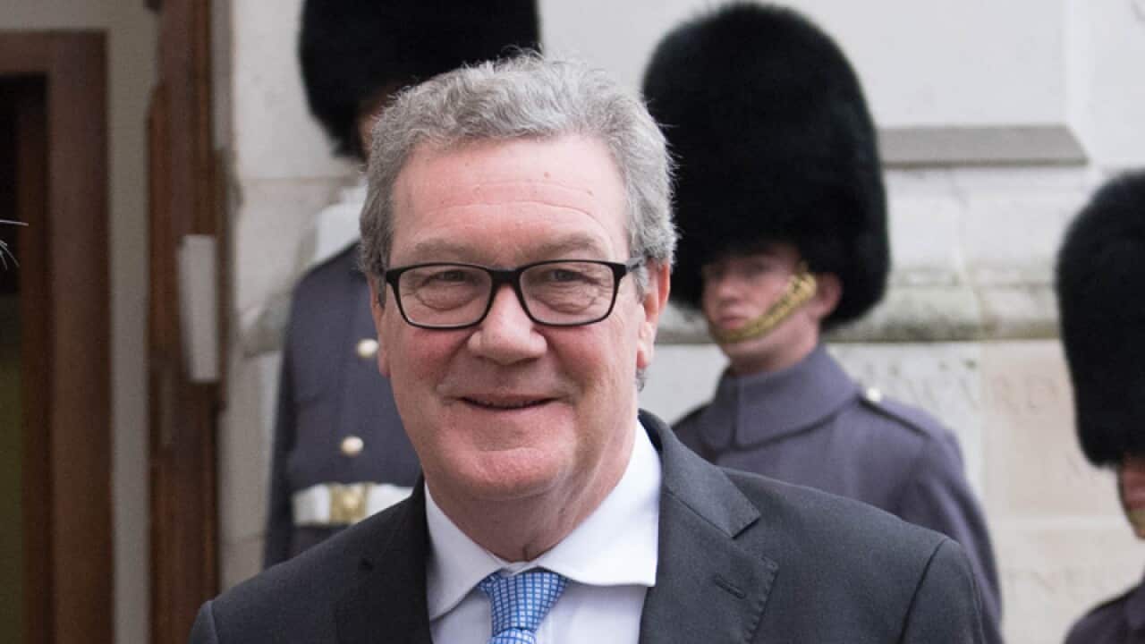 Australian High Commissioner Alexander Downer