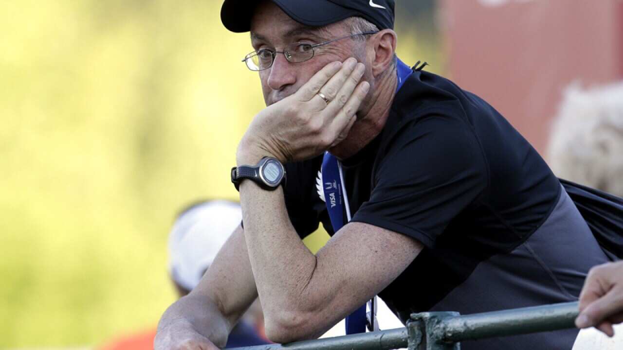 Athletics coach Albert Salazar