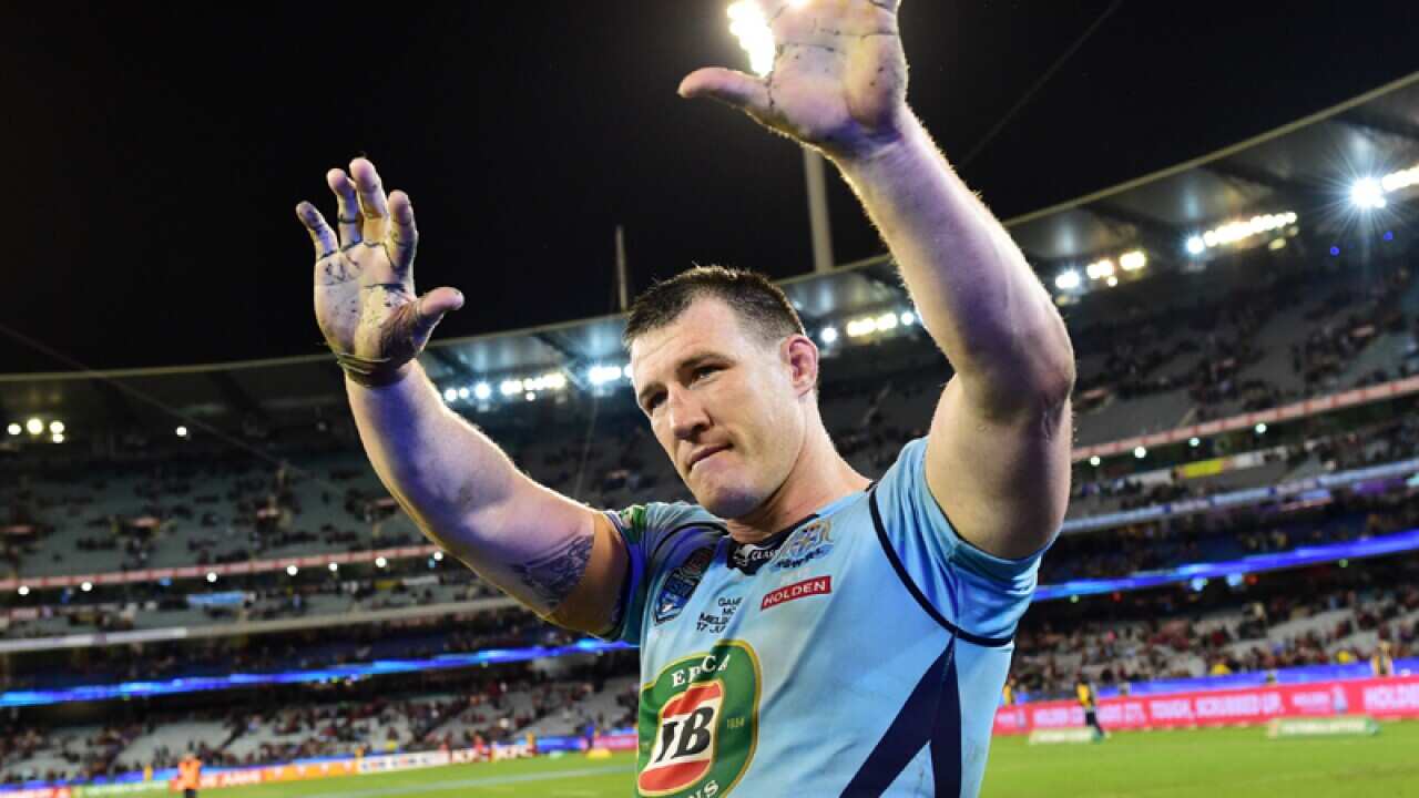 Paul Gallen of the Blues.