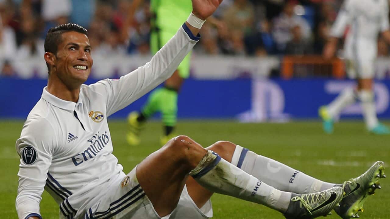 Real Madrid's Cristiano Ronaldo