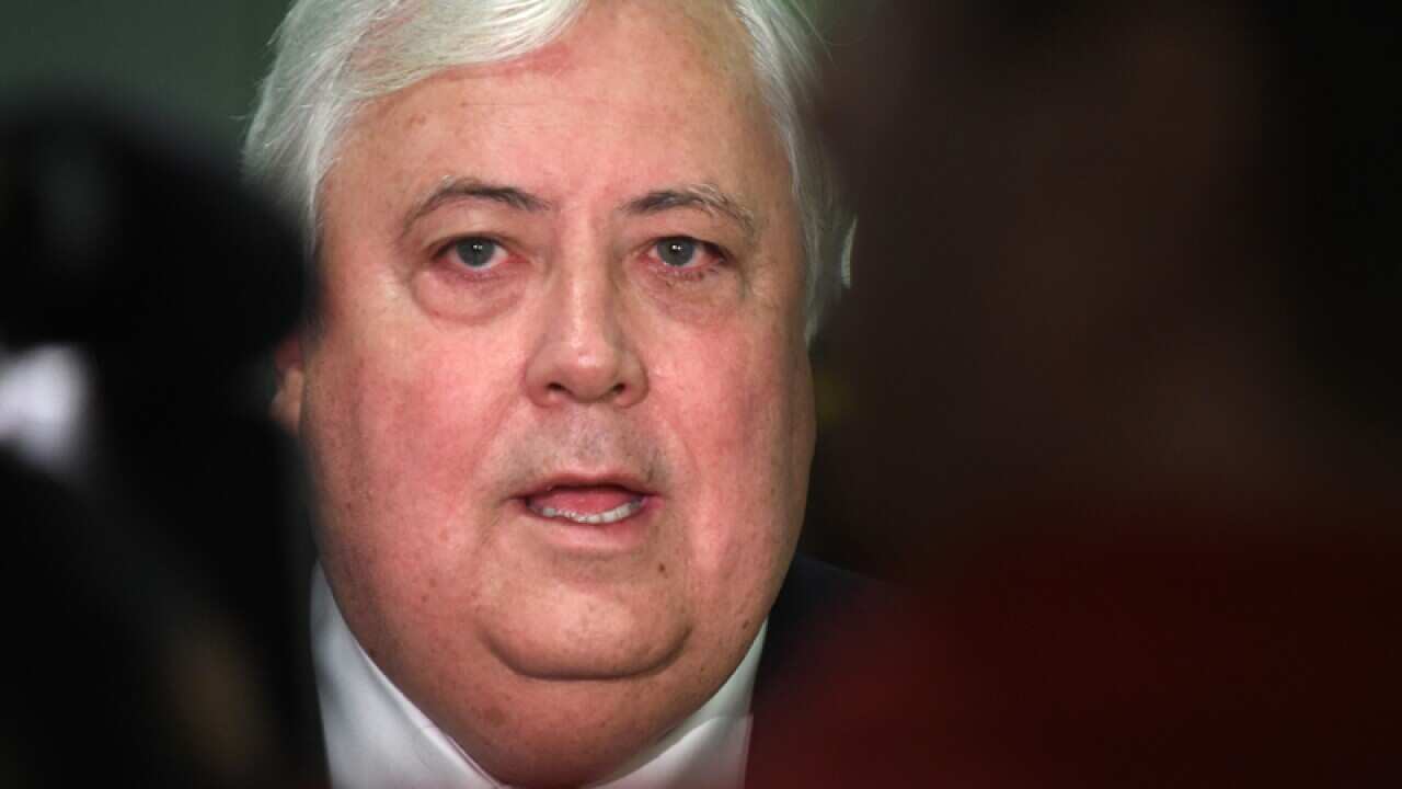 Palmer United Party leader Clive Palmer