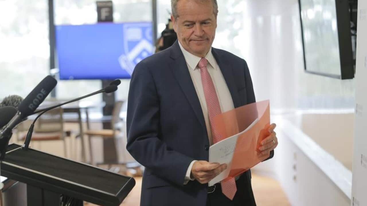 Opposition Leader Bill Shorten