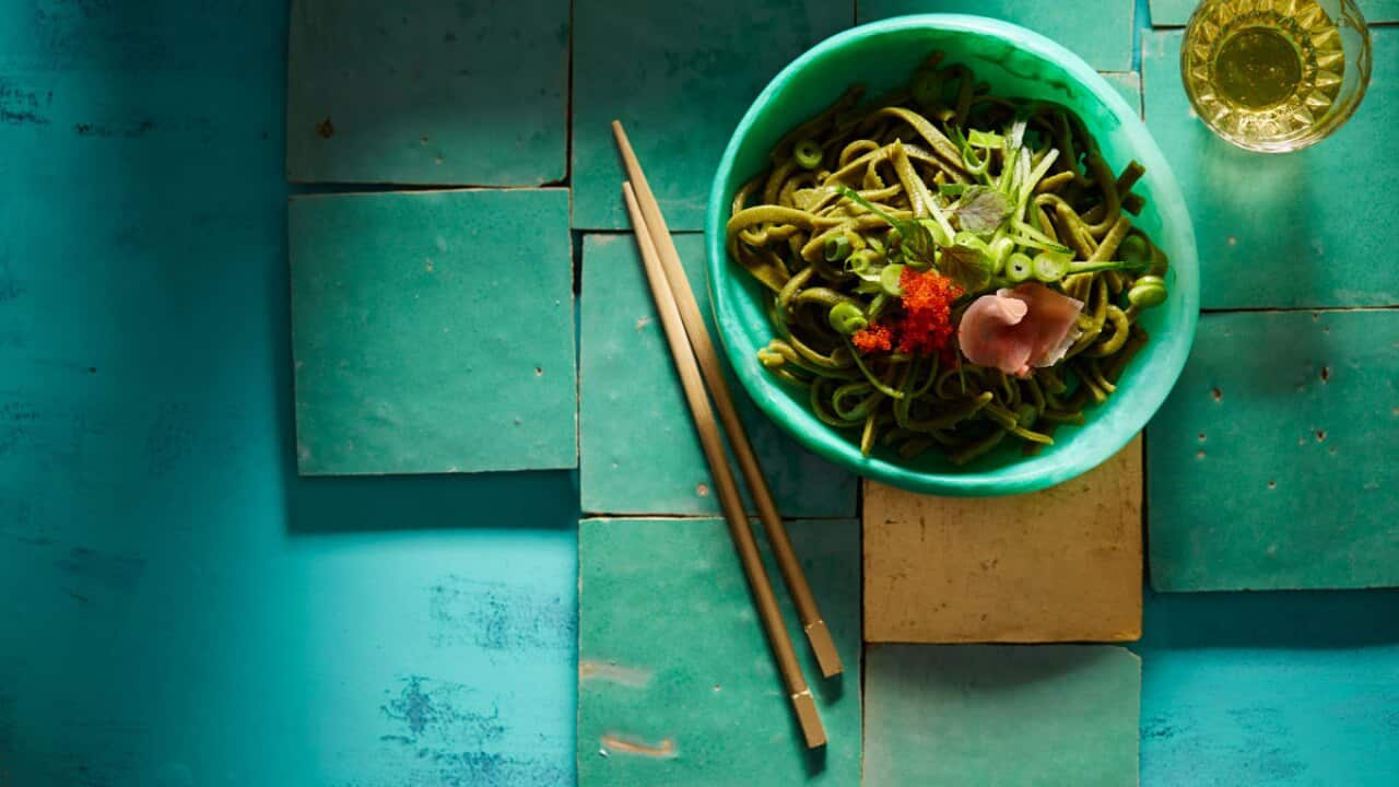 Green Tea Soba Noodles