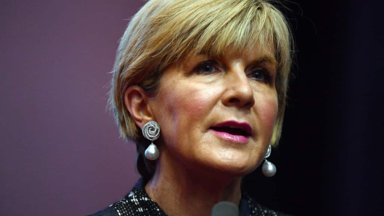 Foreign Minister Julie Bishop