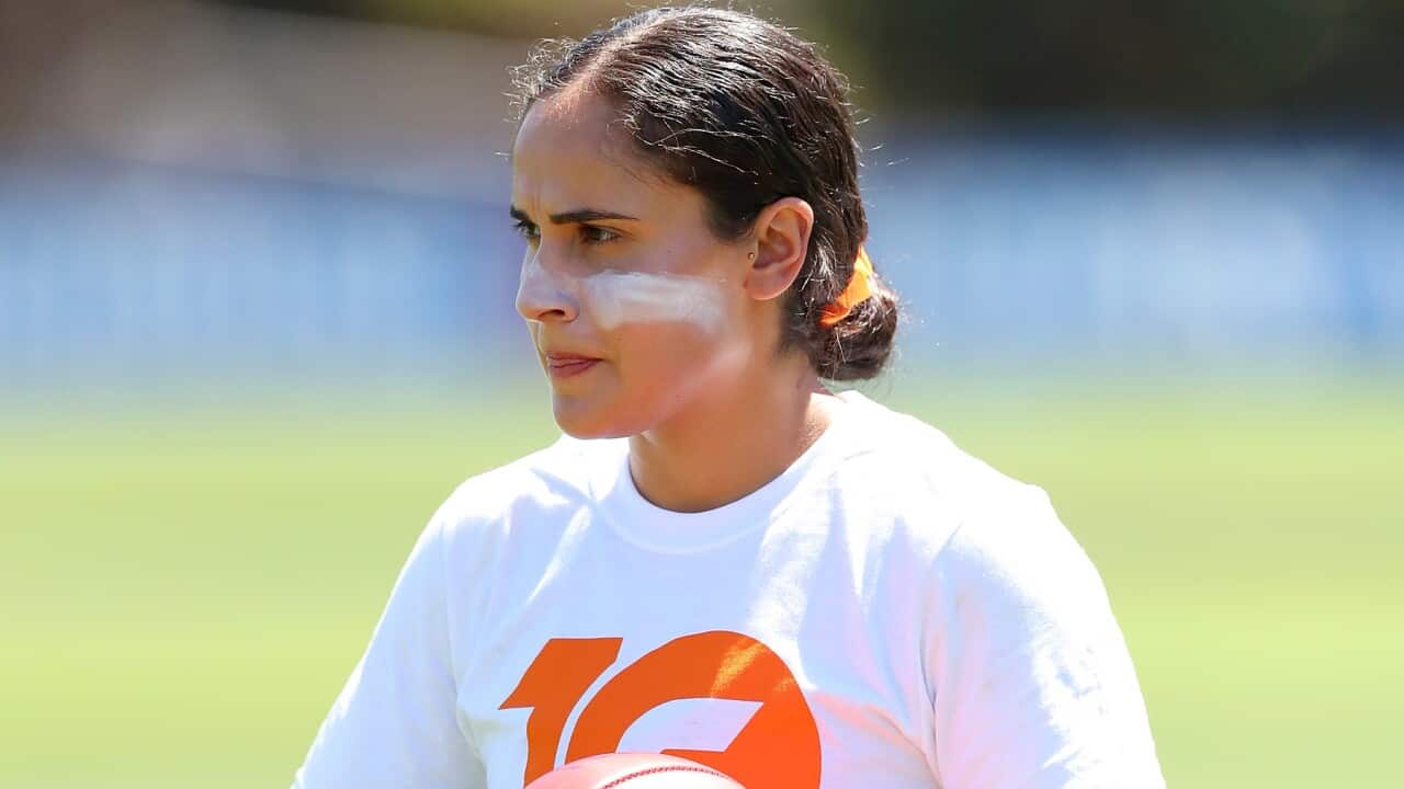 Haneen Zreika of the Giants