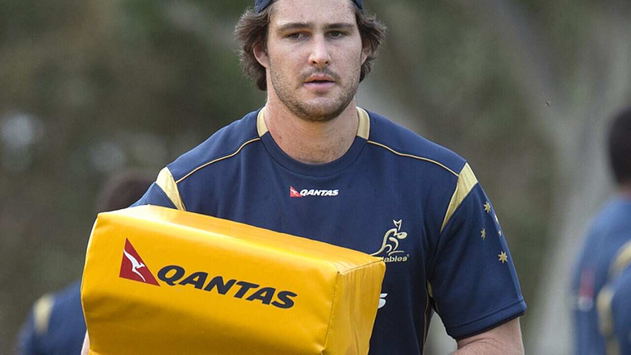 Australian Wallabies player Sam Carter