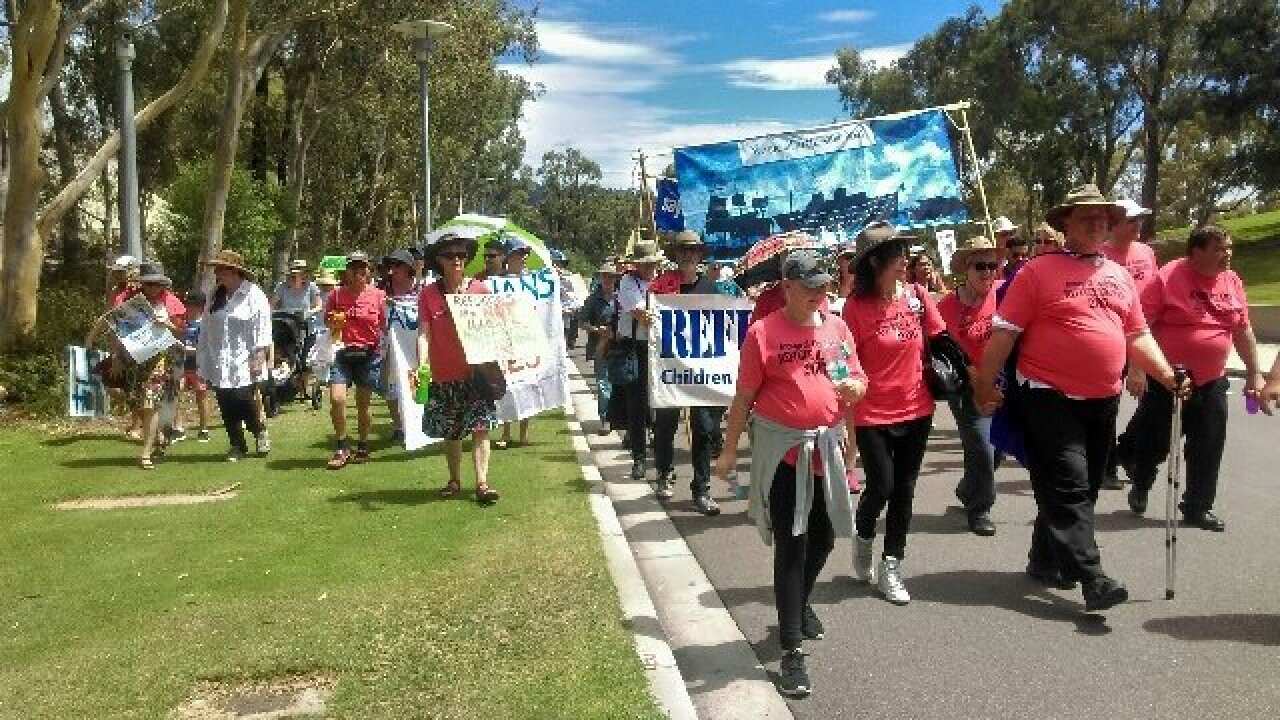 Protests across Australia in support of refugees