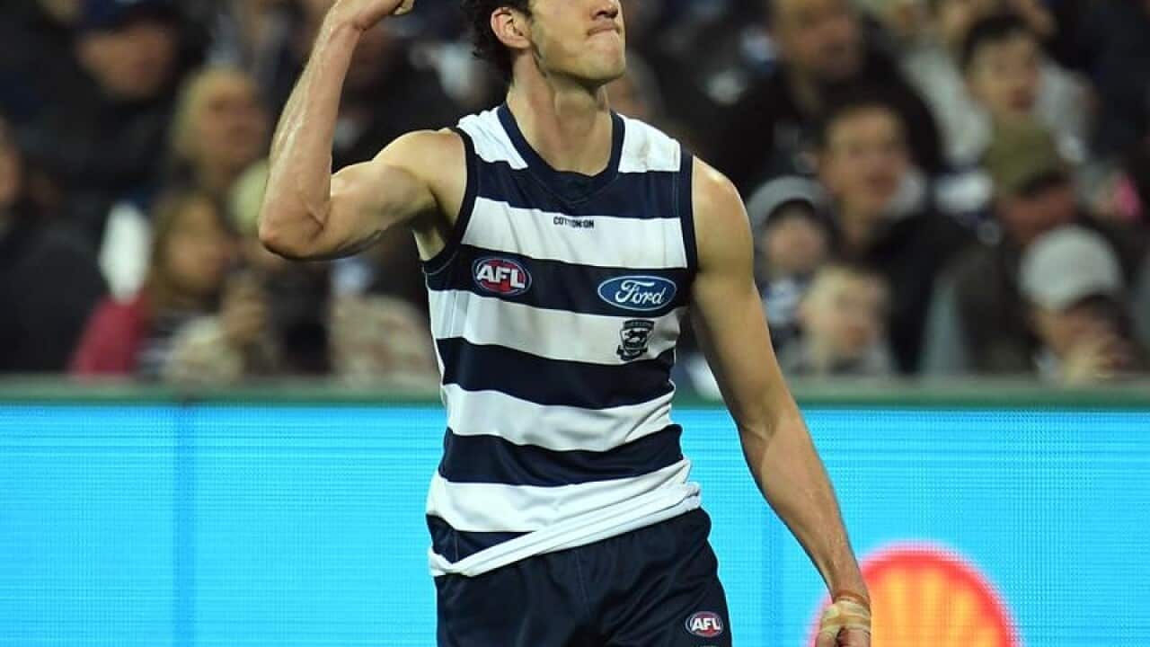 Geelong Cats debutant Darcy Fort