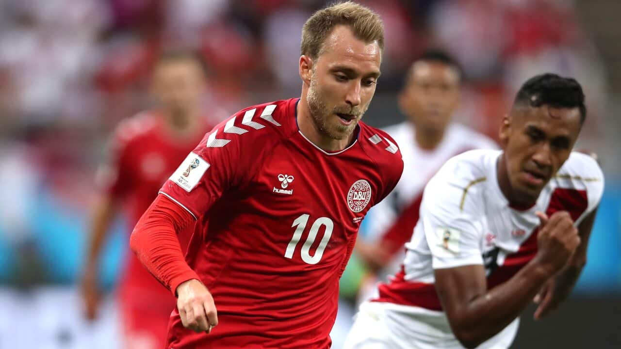 Denmark Christian Eriksen Peru Socceroos