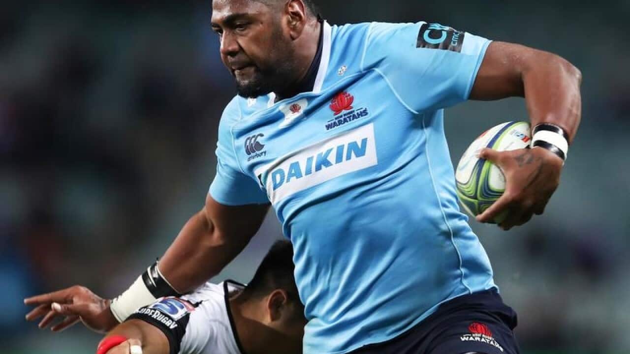 NSW Waratahs player Taqele Naiyaravoro
