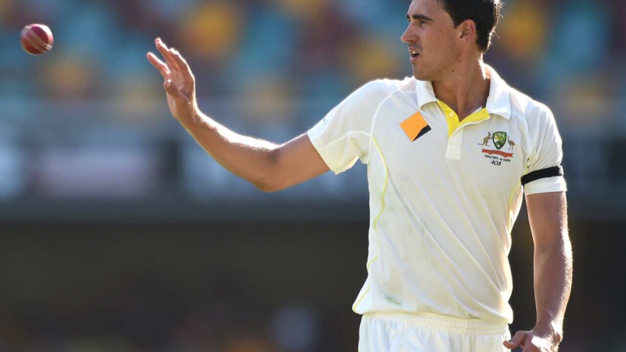 Australian fast bowler Mitchell Starc