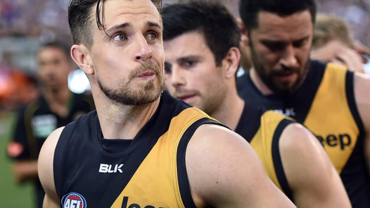 Richmond Tigers player Brett Deledio