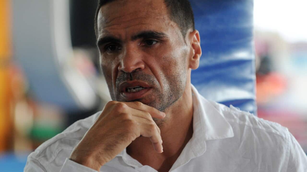 Australian boxer Anthony Mundine