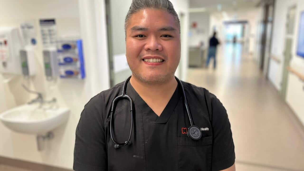 Khoa Nguyen has achieved his goal to work in a Melbourne hospital. SBS- Scott Cardwell.jpg