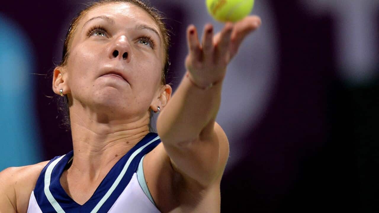 Romanian tennis player Simona Halep