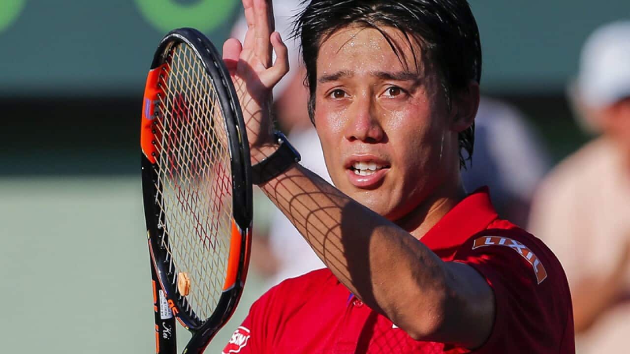 Kei Nishikori of Japan.