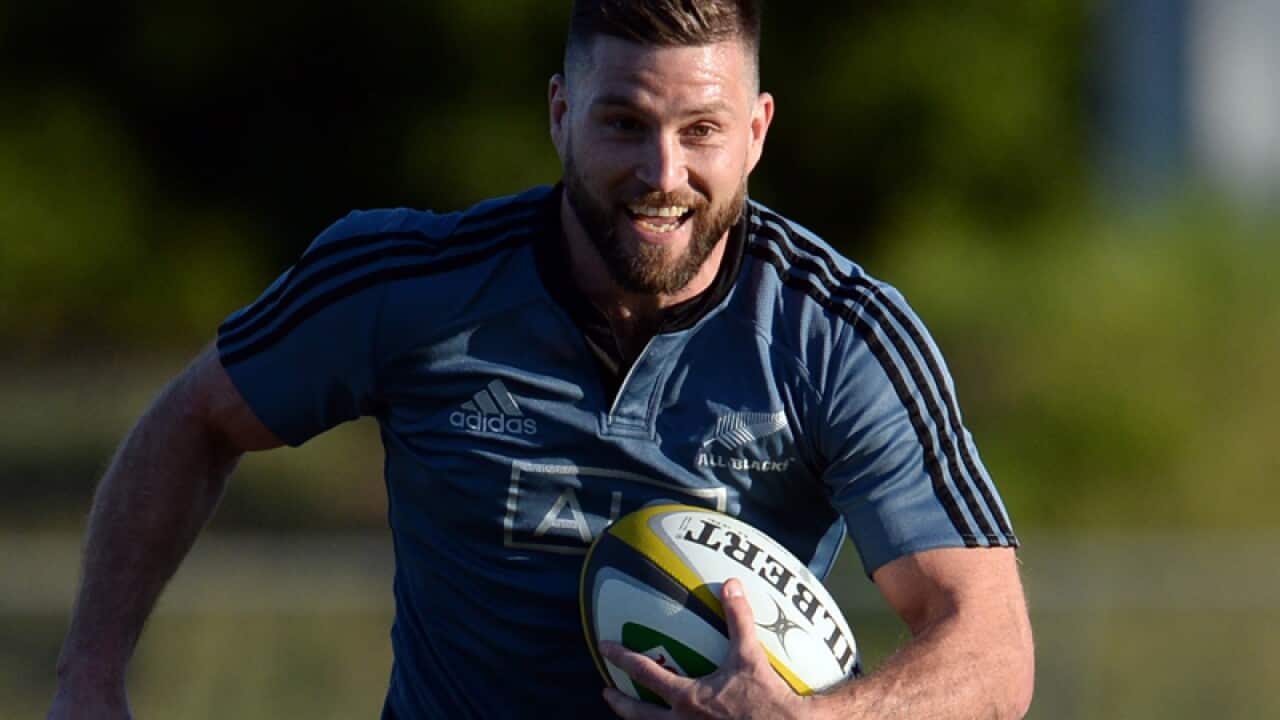 New Zealand All Blacks player Cory Jane