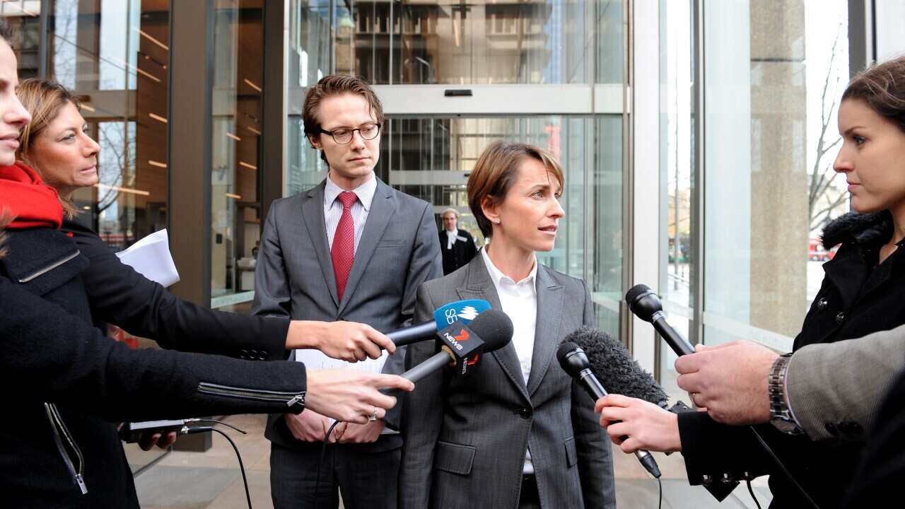 Maurice Blackburn lawyers speak after a gene patenting case is defeated in the Federal Court