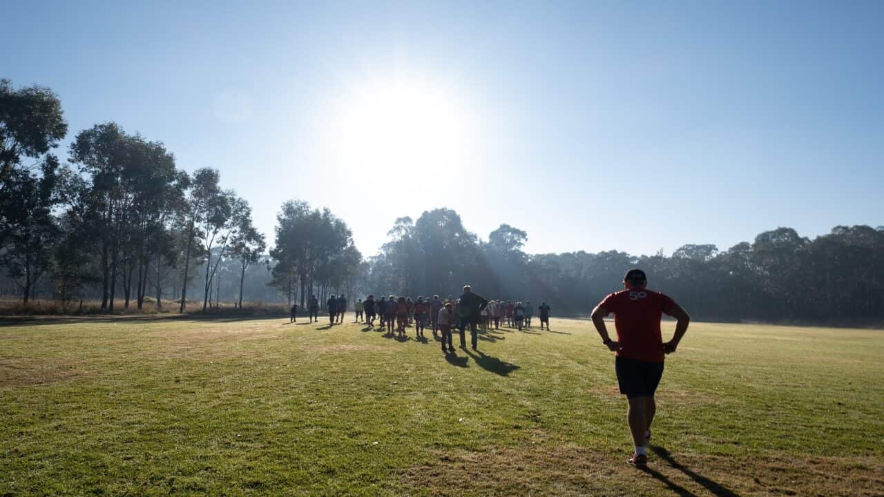 A supplied image shows a Parkrun event at Rouse Hill in Sydney, Sunday, June 9, 2019. (AAP Image/Supplied by Parkrun, Paul Rainbow) NO ARCHIVING, EDITORIAL USE ONLY