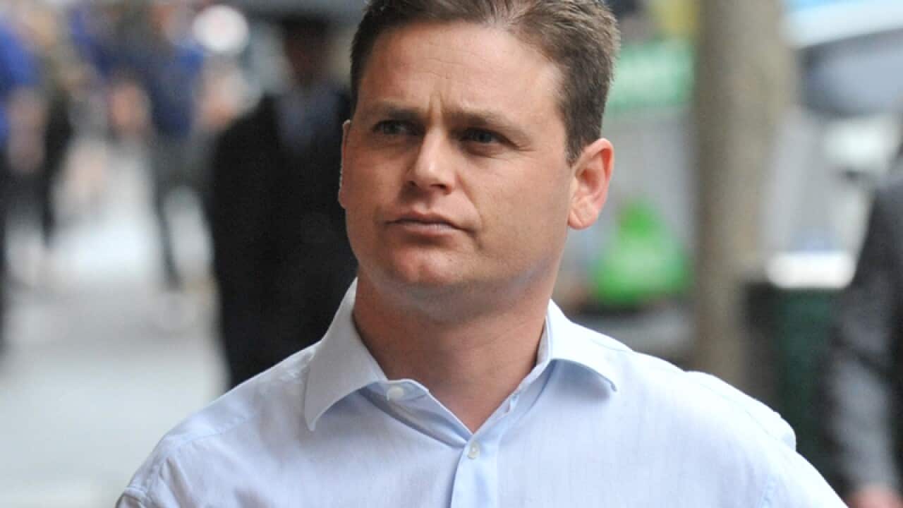 Former top jockey Danny Nikolic leaves court
