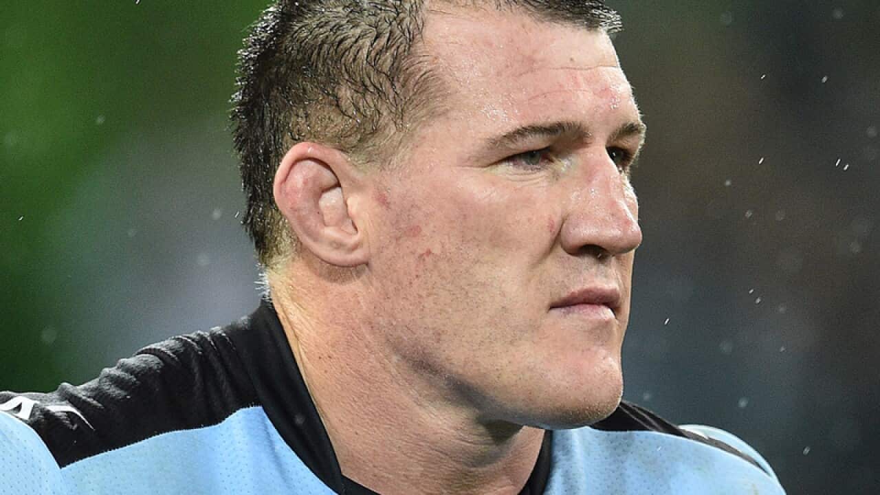 Paul Gallen of the Sharks