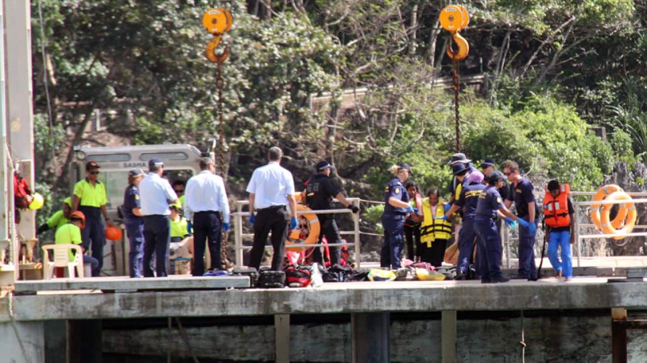 Asylum seekers arrive on Christmas Island