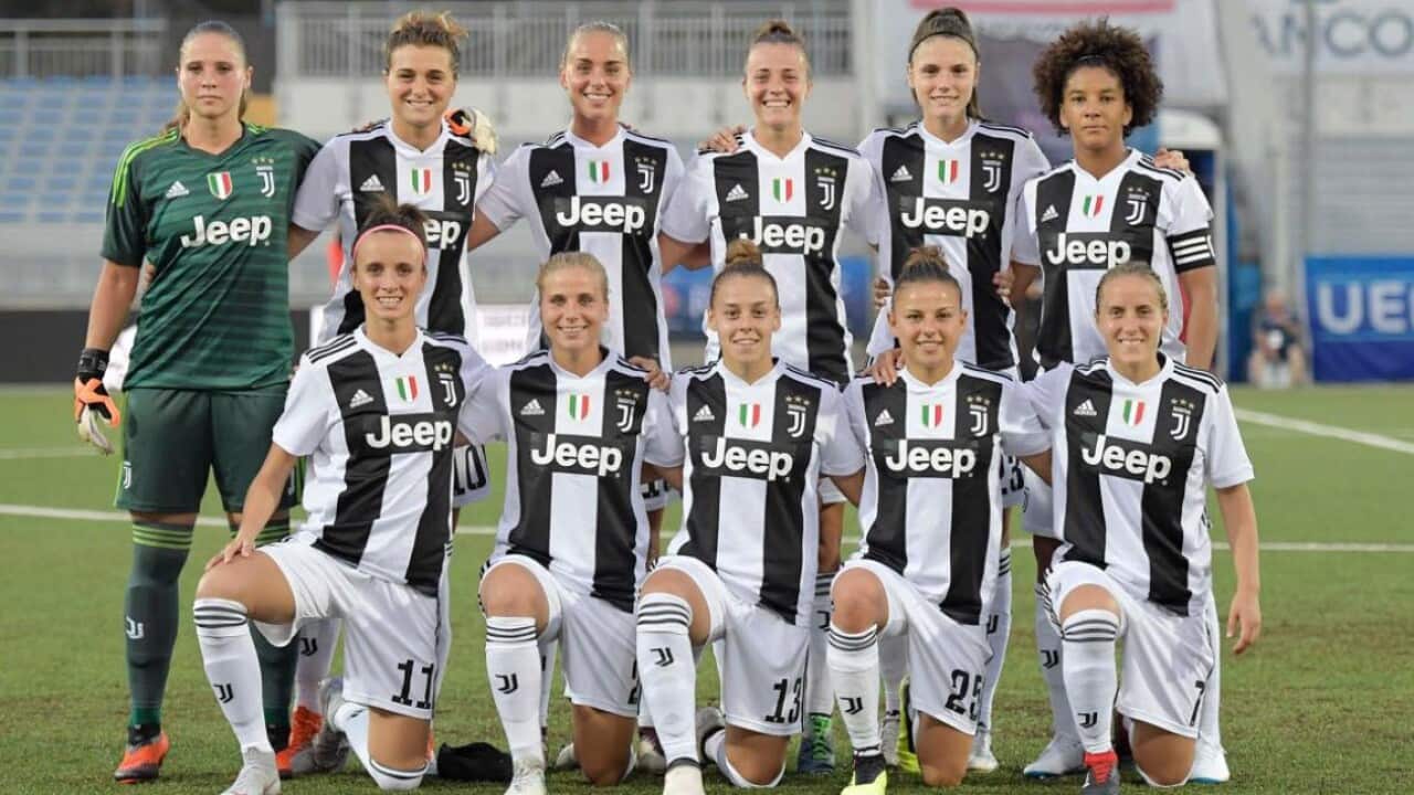 Le campionesse d'Italia della Juve