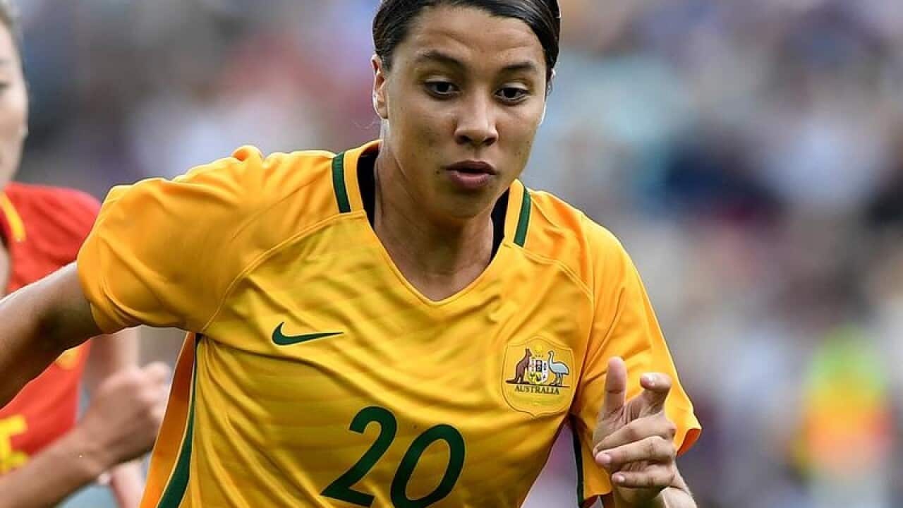 Australia forward Sam Kerr