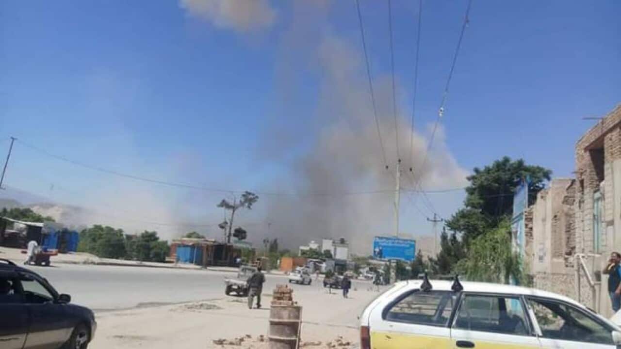 Taliban attack on police HQ in the Afghan province of Baghlan
