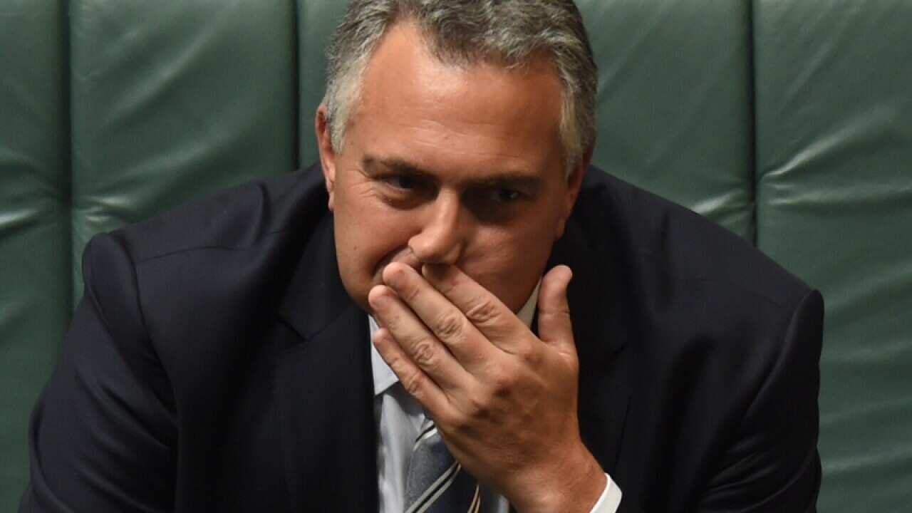 Joe Hockey in parliament.