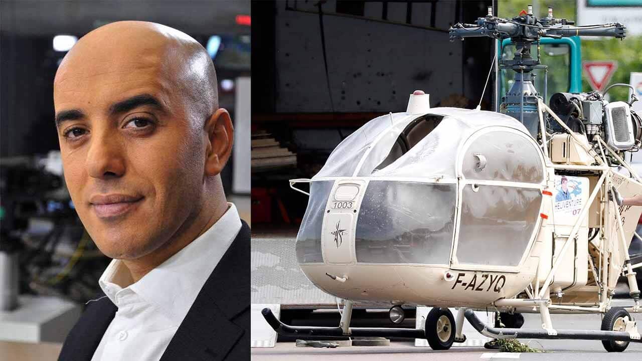 Redoine Faid, 46, broke out of the prison using a stolen helicopter.