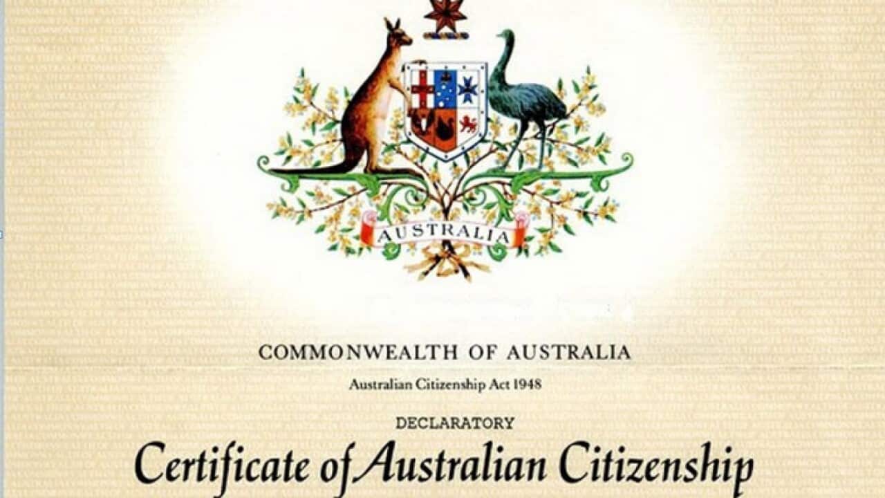 Citizenship certificate