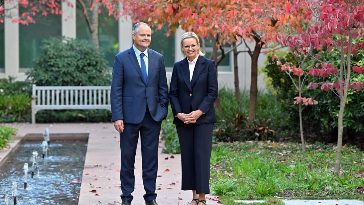 Leader of the Opposition Sussan Ley and Deputy Leader of the Opposition Ted O’Brien (AAP)