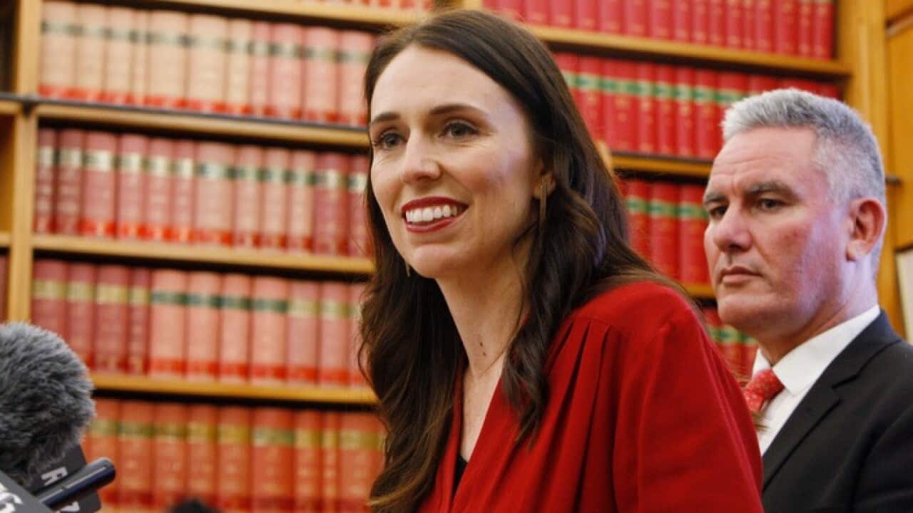 Jacinda Ardern talks to media on Thursday, October 19, 2017, in Wellington, New Zealand. Ardern will be New Zealand’s next prime minister and hopes to take the country on a more liberal path following nine years of rule by the conservatives.