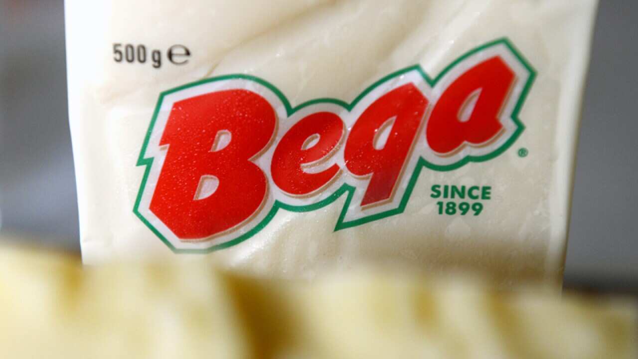A block of Bega Cheese