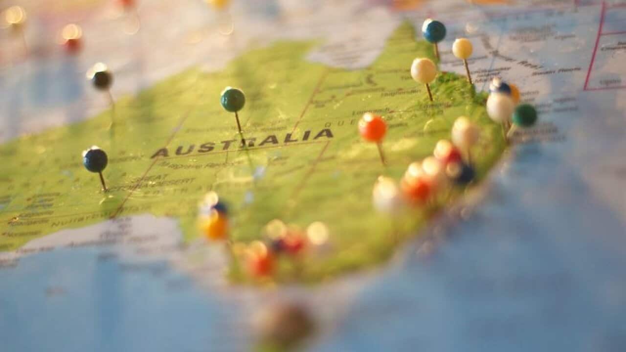 Australia map