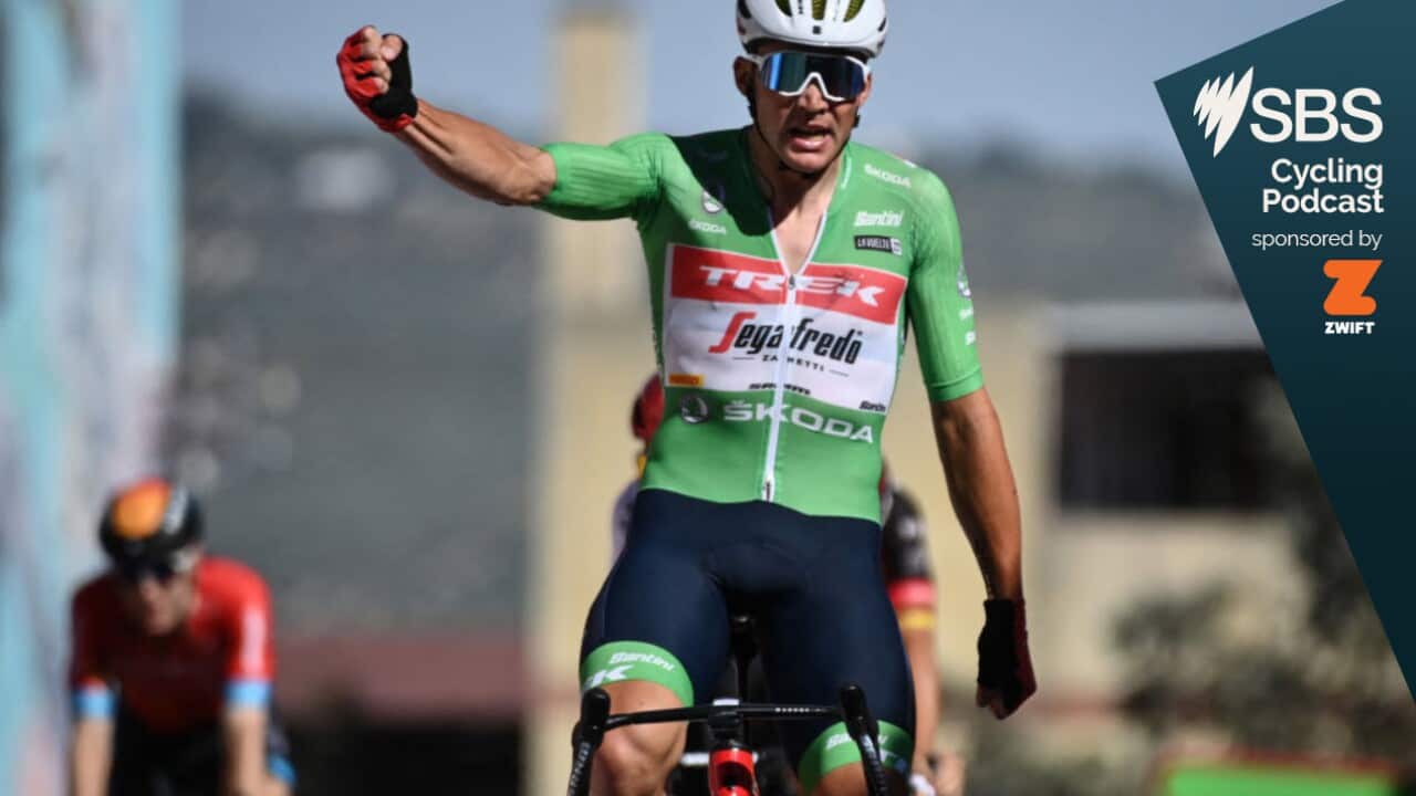 mads Pedersen wins on stage 13 of the Vuelta