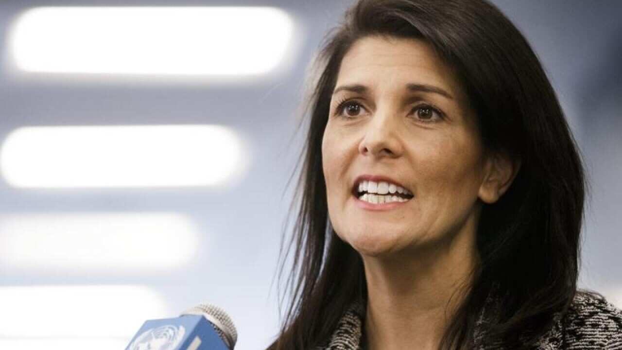 US Ambassador to the UN Nikki Haley