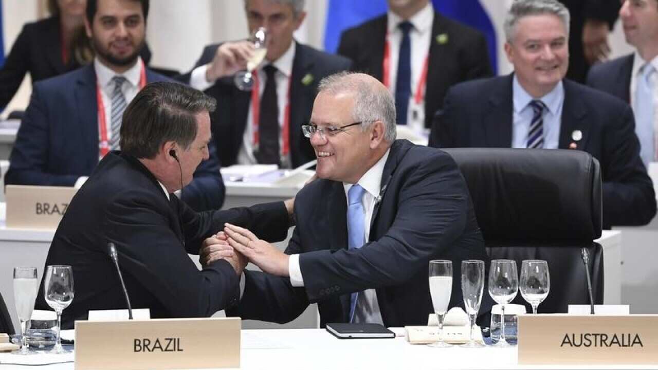 Prime Minister Scott Morrison at the G20 conference