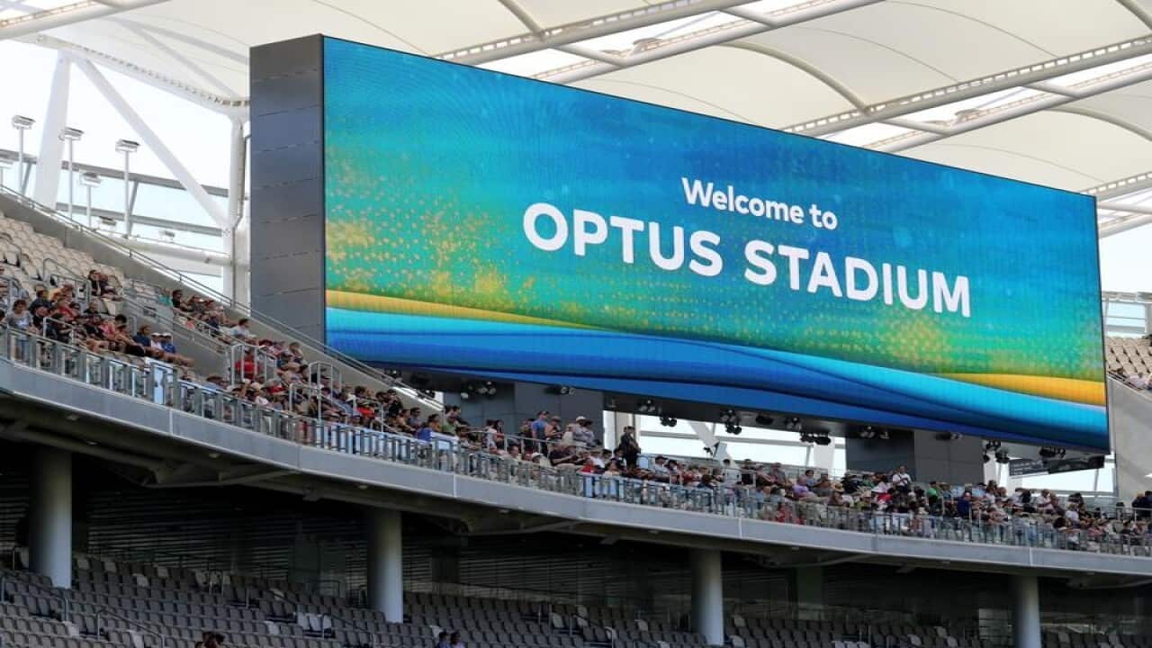 Optus Stadium in Perth