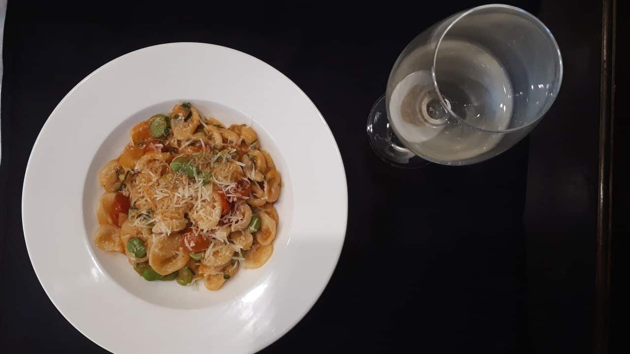 Le orecchiette cucinate da Domenico De Marco