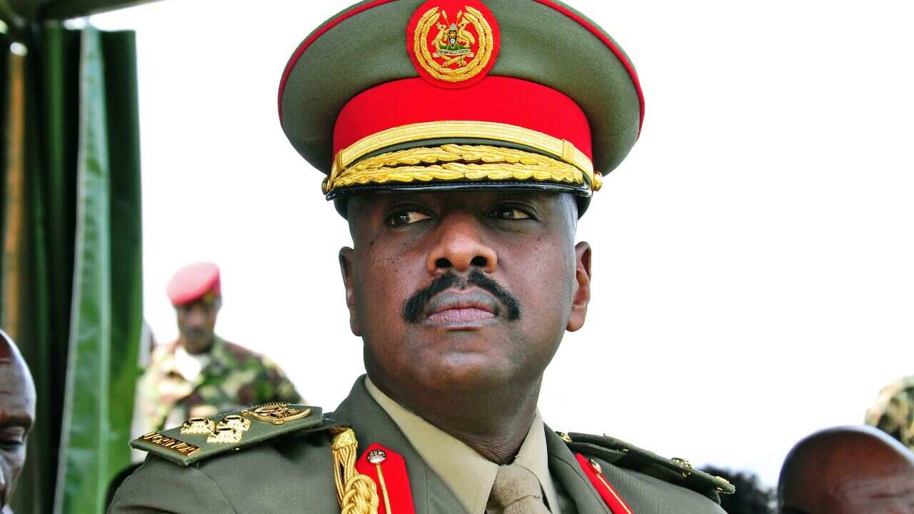 The son of Uganda's President Yoweri Museveni, Major General Muhoozi Kainerugaba.